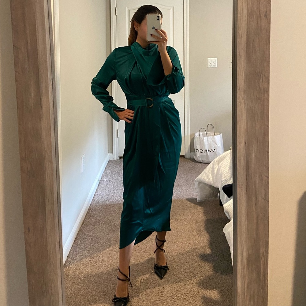 NWT Emerald midi dress